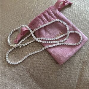 Luv AJ x Alyssa Lynch Tennis Necklace